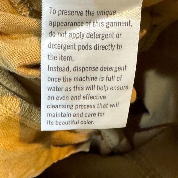 Paige Carly Wide Leg Pants Size 27 $225 Vintage Golden Glow - Picture 10 of 10